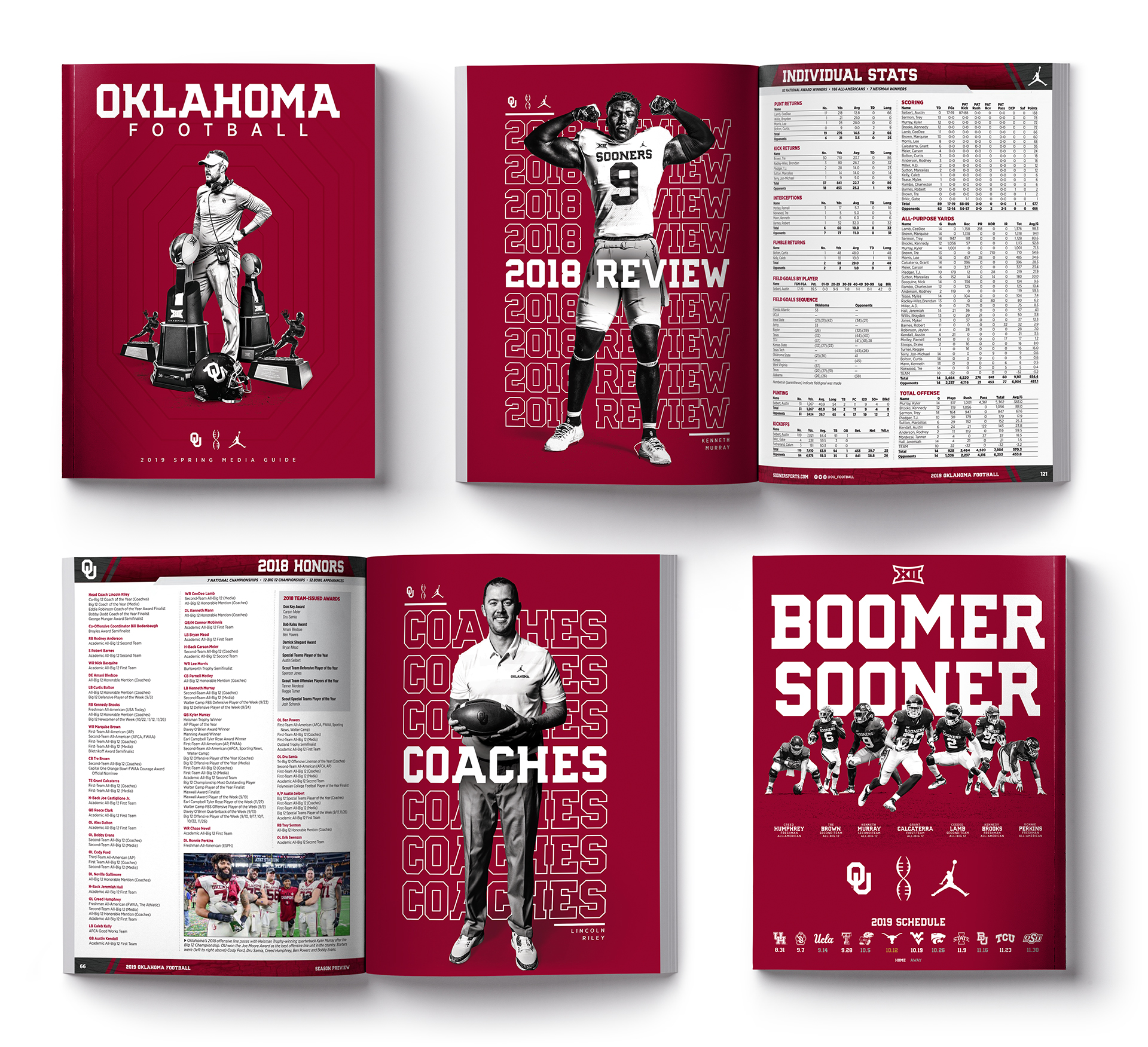 2019 OU Spring FB MG Covers